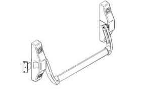 accessory anti-panic 2000S metal door andreu 140117