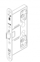 accessory lock 1 point door metal Andreu 050094