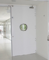 high resolution hospital seville swing metal door firewall andreu