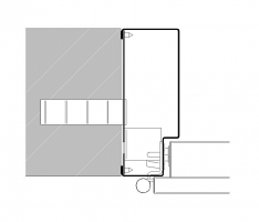 multipurpose frame COXX multipurpose metallic door Andreu