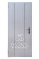 Metallic doors 