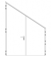 Portes métalliques 