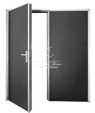 Puerta metálica 900x500 mm panelable