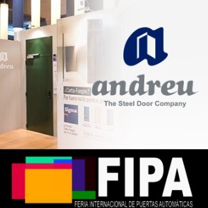  ANDREU BARBERA participa en la Primera Feria Internacional de Puertas Automáticas FIPA 2017