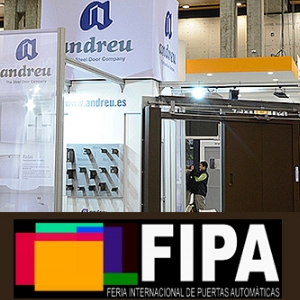 ANDREU will attend the International Fair of Automatic Doors  FIPA 2019