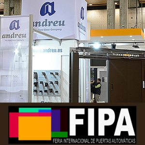 ANDREU participarà en la Fira Internacional de Portes Automàtiques FIPA 2019