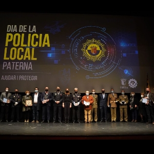 Andreu Barberá S.L. recibe, en una misma semana, el reconocimiento de la Policía Local y el premio Sintonía de los Socialistas de Paterna, en la categoría Solidaridad