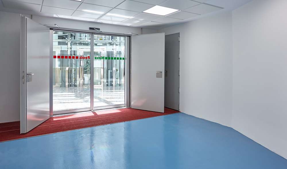 Fire Doors, Multipurpose, residential Metallic doors Andreu: Hinged fire door Turia Premium